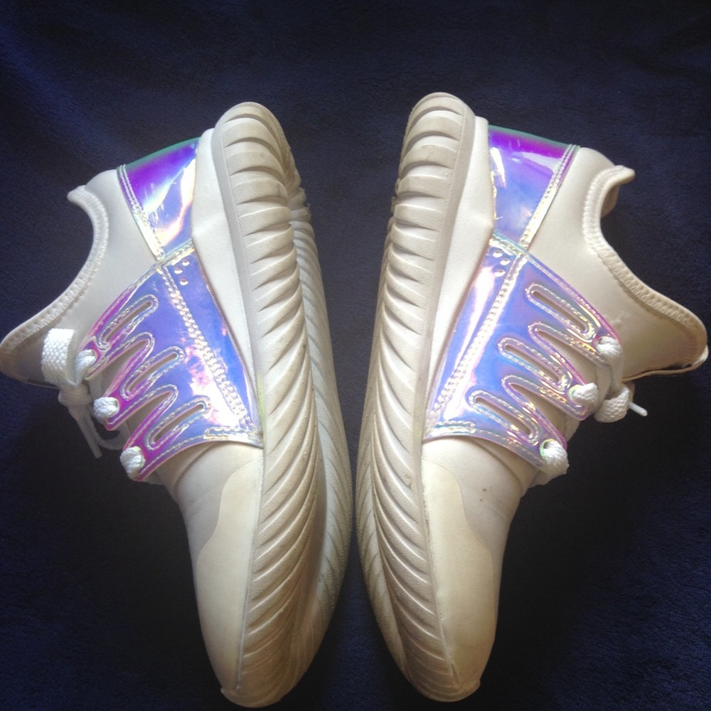 Adidas Holographic Iridescent Tubular Radial K - Picture 3 of 8